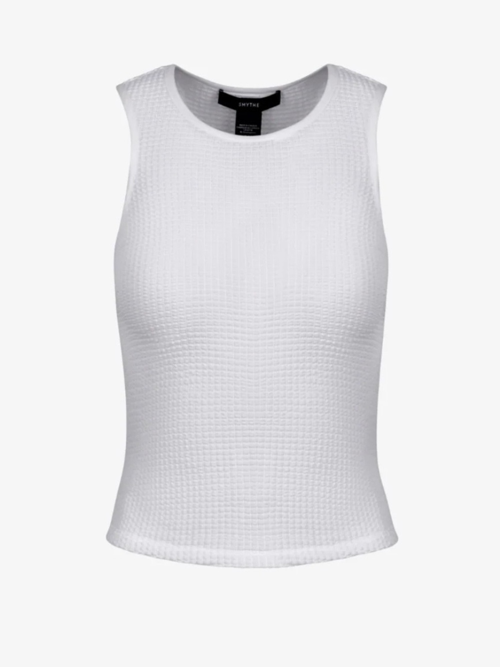 Smythe White Muscle Rib Tank - Picture 3 of 7